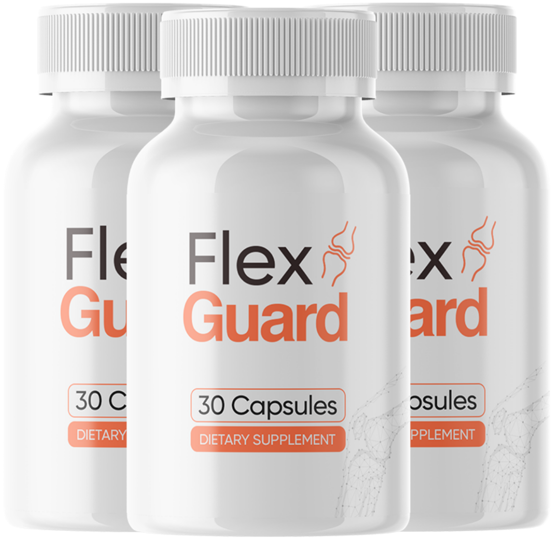 Flex Guard™ joint support — 3 bottles